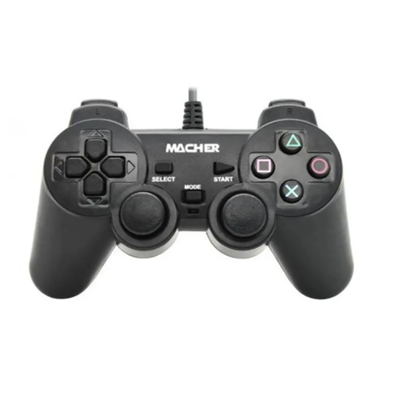 دسته بازی سیم دار play station 2 پلی استیشن 2 MACHER مدل MR-P54